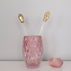 Roze glazen vaasje - New collectors