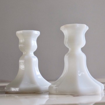 Opaline kandelaars